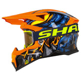 Casco Shaft Mx60 Sobek Negro Azul Oscuro