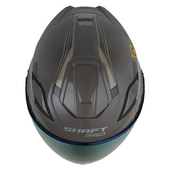 Casco Shaft Pro 343 Dv Airforce Arena Oscuro Visor Revo Rojo