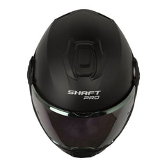Casco Shaft Pro 4160 Move Solid Negro Fucsia Visor Revo Morado