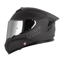 Casco Shaft Pro 610Dv Evo Solid Gris Oscuro Visor Iridium Azul