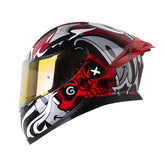 Casco Shaft Pro 612Dv Inside Soul Rojo Oscuro Gris