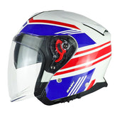 Casco Smk Gtj Gl 153 Azul Rojo