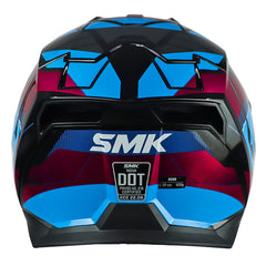 Casco Smk Nova Track Azul Rosado