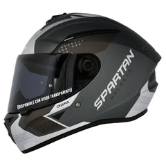 Casco Spartan Draken Creeper Gris