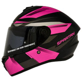 Casco Spartan Draken Ronin Fucsia