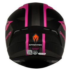 Casco Spartan Draken Ronin Fucsia