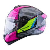 Casco Spartan Draken S Lynx Gris Rosado