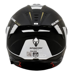 Casco Spartan Hawk Evo Sapphire B2 Negro Gris