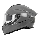 Casco Spartan Hawk Solid Gris