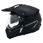 Casco Spartan Wolf Ds Solid Negro