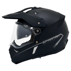 Casco Spartan Wolf Ds Solid Negro