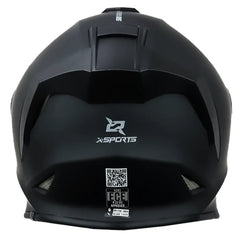 Casco X-Sports V151 Solid Negro