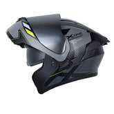 Casco X One X-3000Rs Advance Negro Gris Visor Iridium Silver