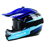 Casco Xecuro Flex Kids Azul