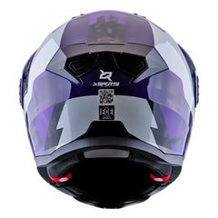 Casco Xsports 165 Amptop Gris Morado