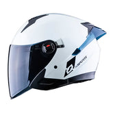 Casco Xsports 705 Laser Blanco Visor Smoke