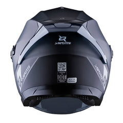 Casco Xsports 705 Negro Visor Smoke