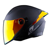 Casco Xsports 705 Rld Negro Visor Revo Rojo