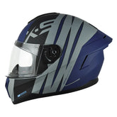 Casco XSports M75 Gris Azul
