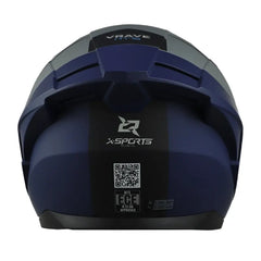 Casco XSports M75 Gris Azul
