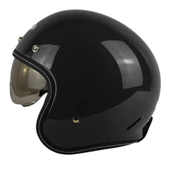 Casco Zeus 389 Negro Brillo