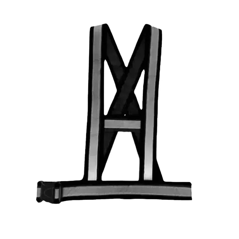 Chaleco X Negro Reflectivo