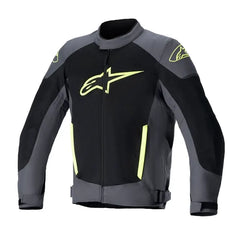 Chaqueta Alpinestars Tspx Superair Gris Negro Amarillo
