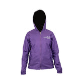 Chaqueta Poliester Bullet Doble Faz Fem Negro Morado