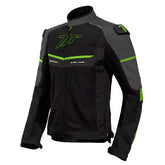 Chaqueta Seventy Sd-Jr60 Thunder Mas Negro Gris Amarillo