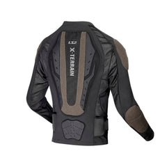 Chaqueta De Protección Ls2 Terra In Man Negro Gris