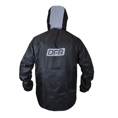 Chaqueta Dfr Doble Faz 100% Impermeable Negro