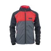 Cortaviento Pigmalion Colors Rojo Negro Gris Mas