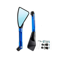 Espejos Rizoma 3 Puntas Azul