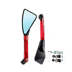 Espejos Rizoma 3 Puntas Rojo