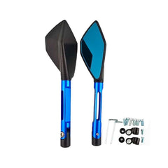 Espejos Rizoma 5 Puntas Azul