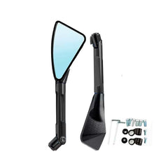 Espejos Rizoma 3 Puntas Negro