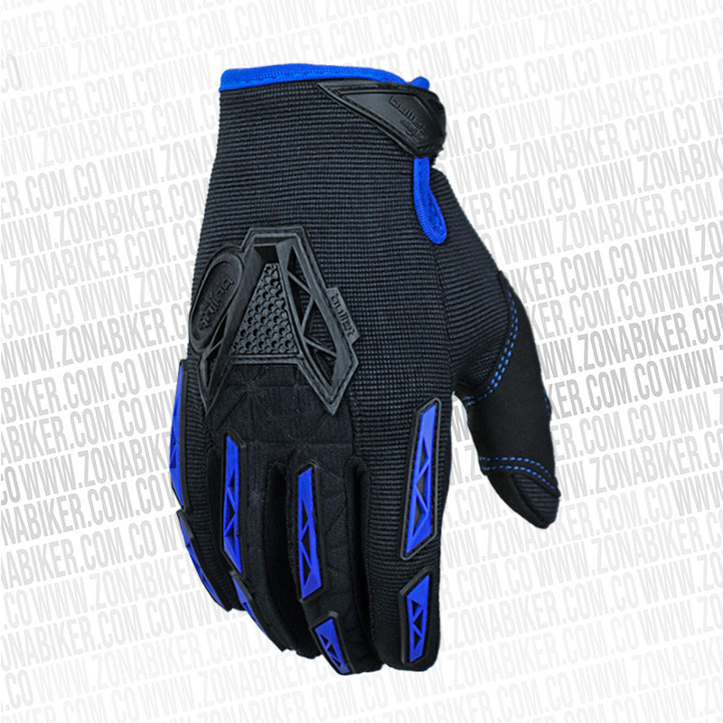 GUANTES BULLET 833MX NEGRO AZUL 1