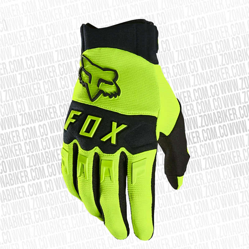 GUANTES FOX DIRTPAW AMARILLO 1