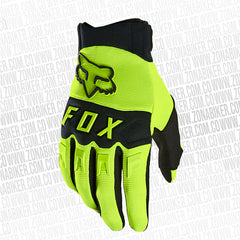 GUANTES FOX DIRTPAW AMARILLO 1