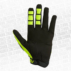 GUANTES FOX PAWTECTOR AMARILLO FLUORESCENTE 2