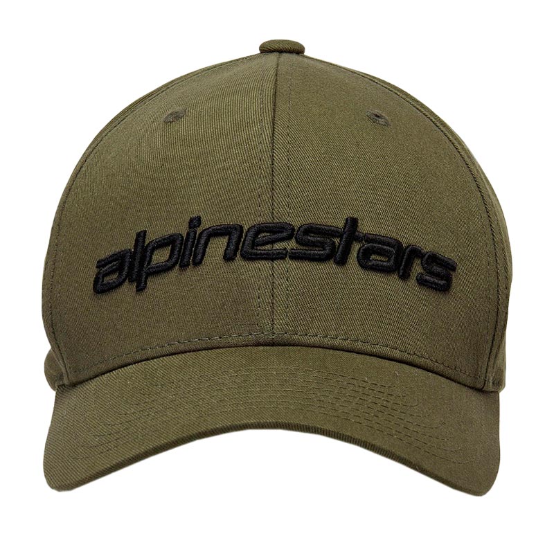 Gorra Alpinestars Linear Verde Negro 1