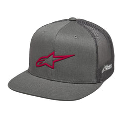 Gorra Alpinestars 3D Ageless Trucker Gris Rojo