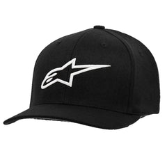 Gorra Alpinestars Ageless Curve Negro Blanco