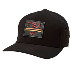 Gorra Fox Serene Flexfit Negro Rojo