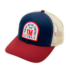 Gorra Yamaha Motor Company Col Azul Beige Vinotinto