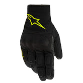 Guantes Alpinestars Smax Ds Negro Amarillo Fluorescente