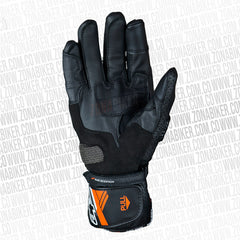 Guantes Alpinestars Sp-8 V3 Negro Naranja Fluorescente 2