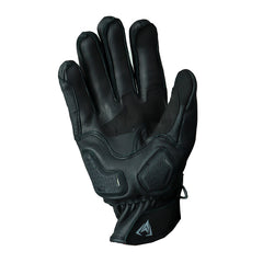 Guantes Giacomo En Cuero Street Race Negro Blanco 2