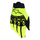Guantes Alpinestars Full Bore V2 Amarillo Negro
