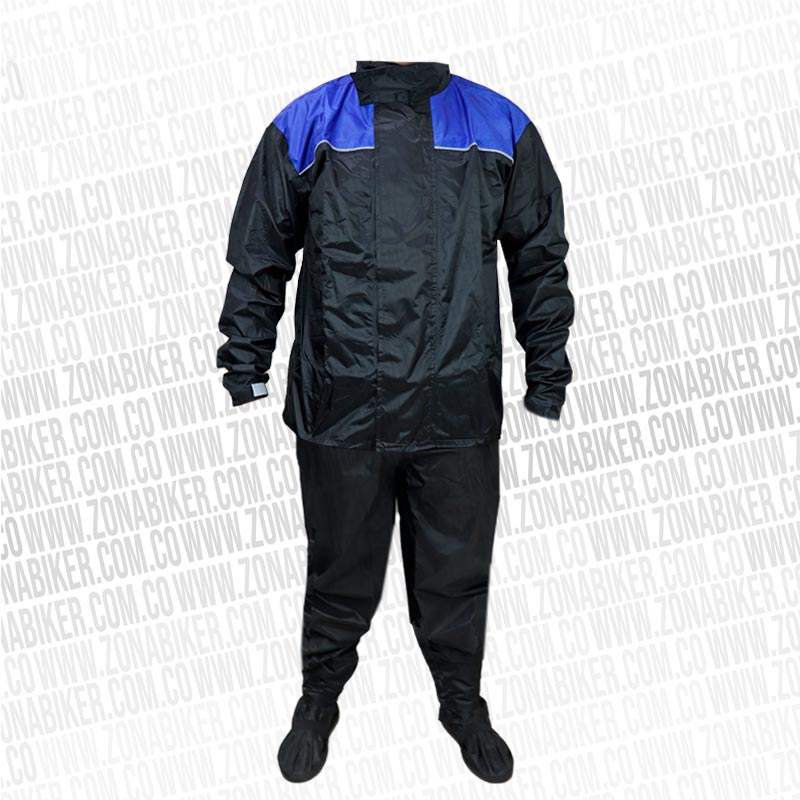 Impermeable Poliester Delatex Azul 1